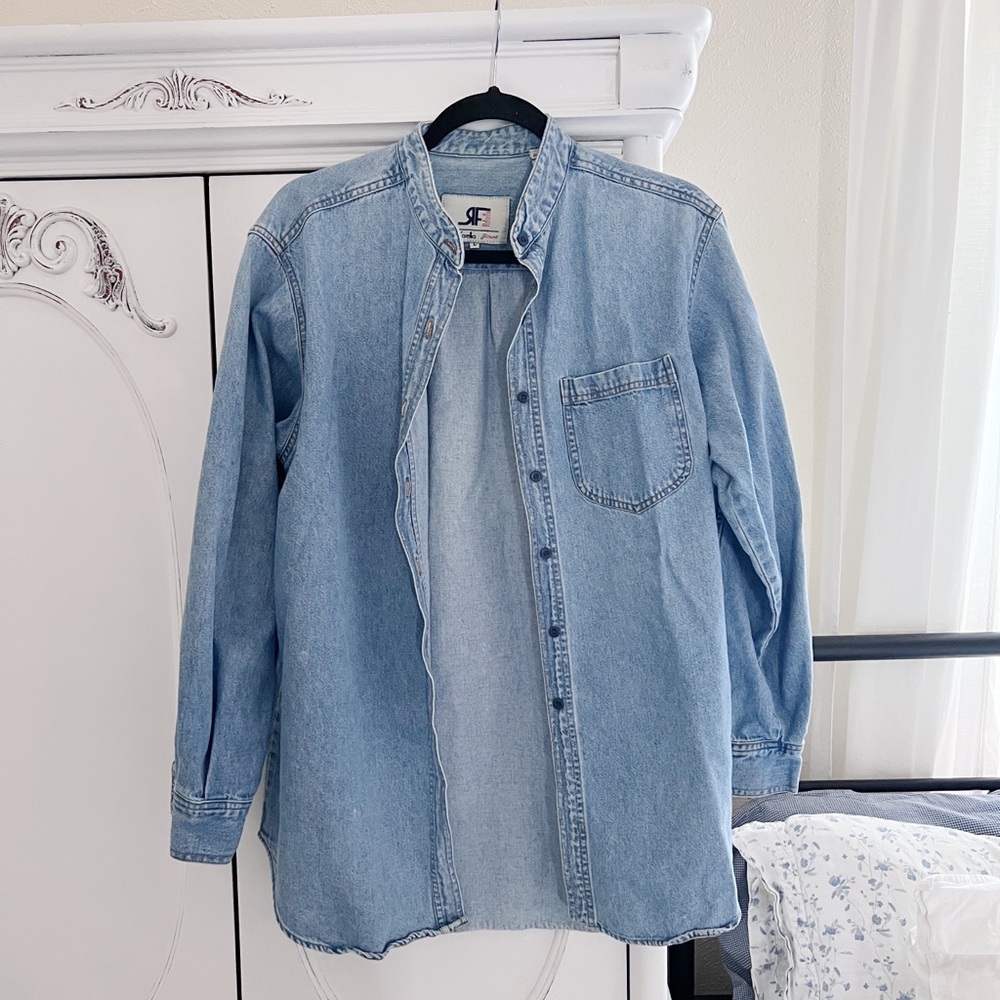 Vintage denim button down